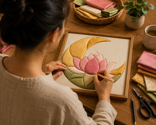 Lotus kinusaga art frame kit